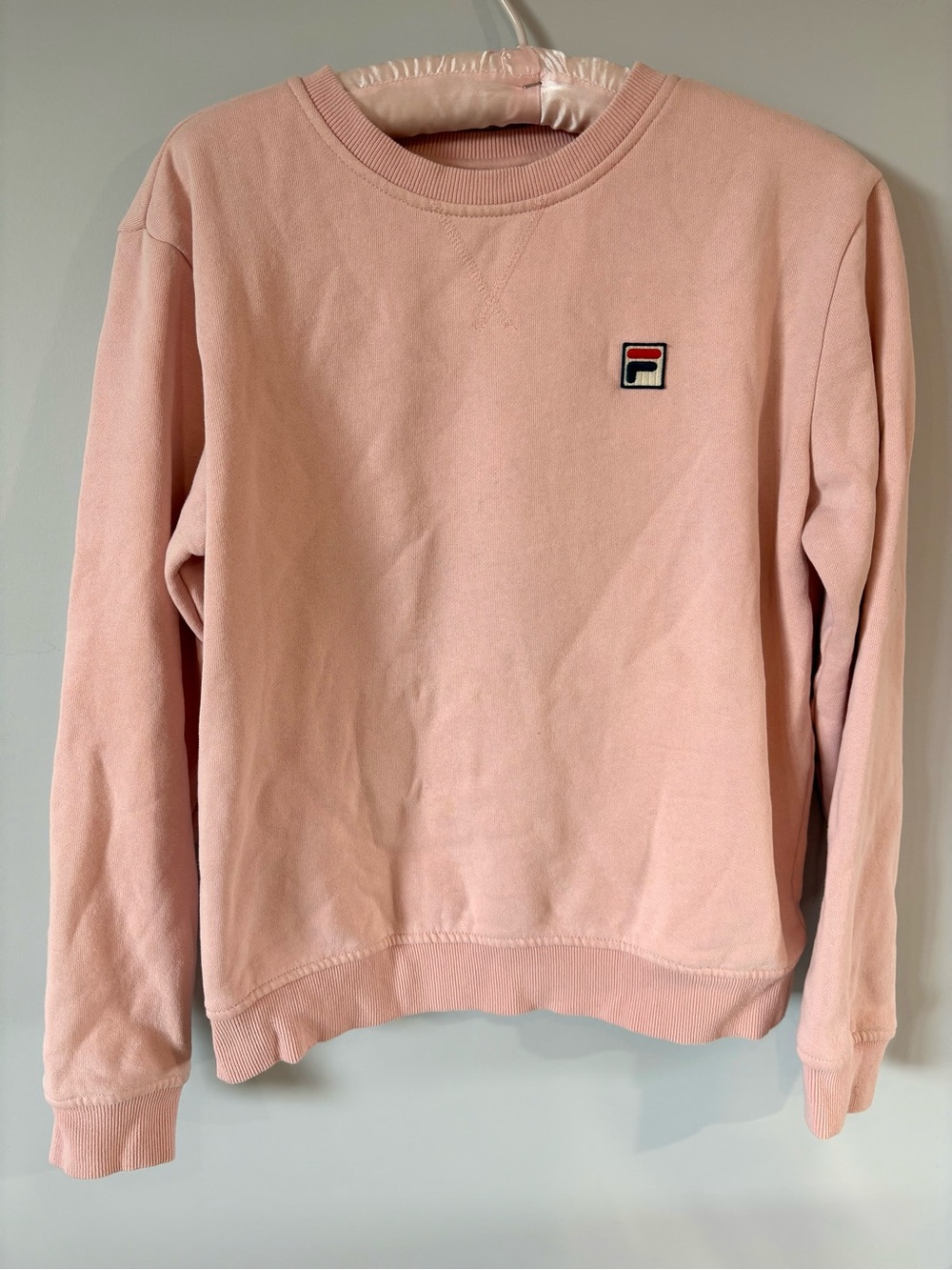 FILA Women's Blush Pink Crewneck Sweatshirt